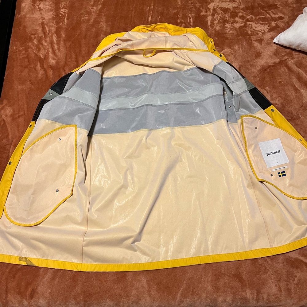 Stutterheim Moseback Lightweight Raincoat Womens … - image 4